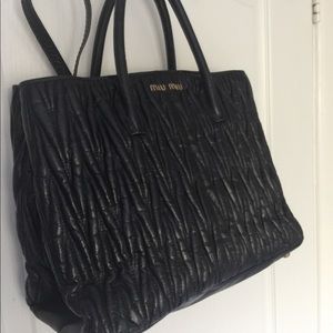 AUTHENTIC MIU MIU Leather bag
